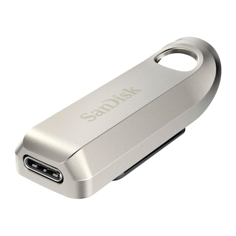 Pen Drive Sandisk 1Tb Usb C 3.2 Gen 1 400Mbs Prata