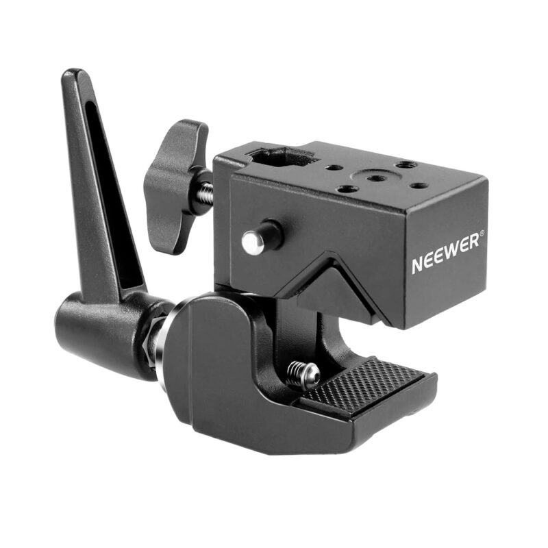 Super Braçadeira Neewer com Pino Encaixe 5/8" Preto