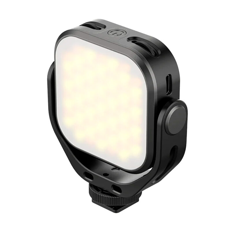 Luz de Vídeo LED Ulanzi 360° com Bateria Recarregável Preto
