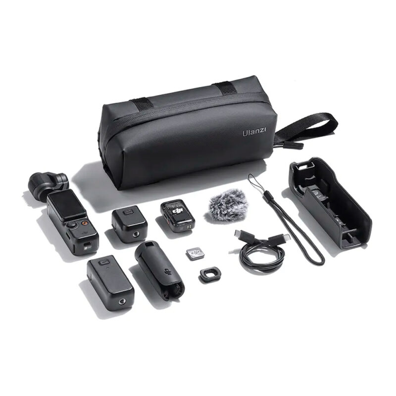 Bolsa de Transporte Ulanzi para DJI Osmo Pocket 3 - Preta
