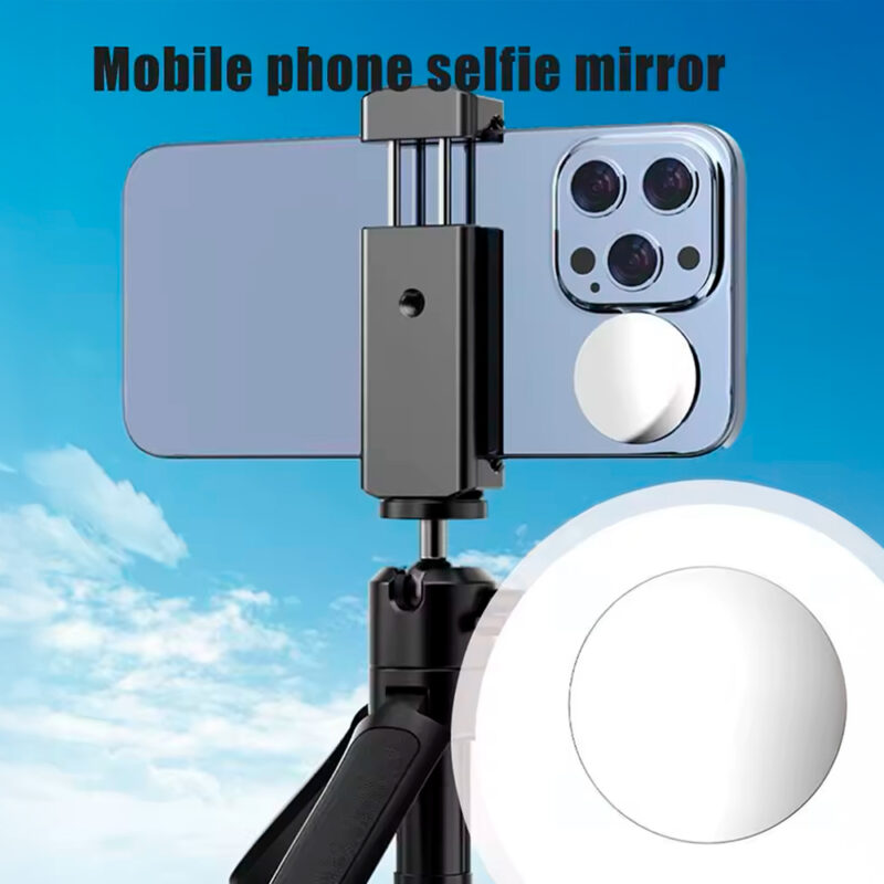 Mini Espelho Adesivo Ulanzi para Selfie e Vlog
