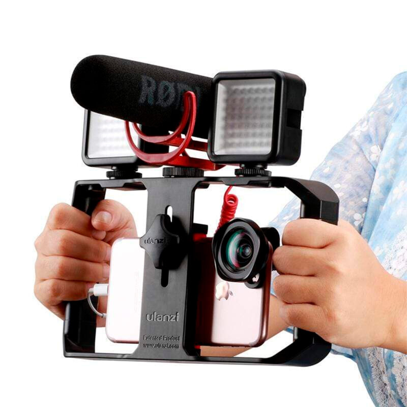 Suporte Gaiola para Celular Ulanzi U-Rig Pro para Fotografia e Vídeo