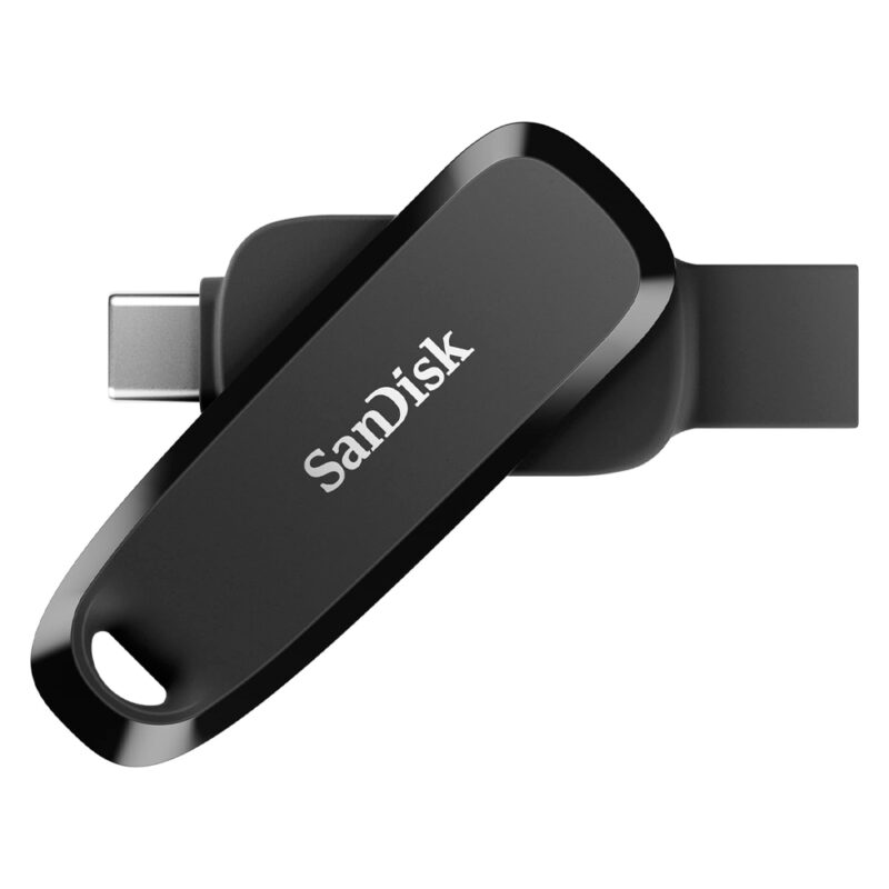 Pen Drive Sandisk 512GB USB A e C 3.2 Gen 1 Preto