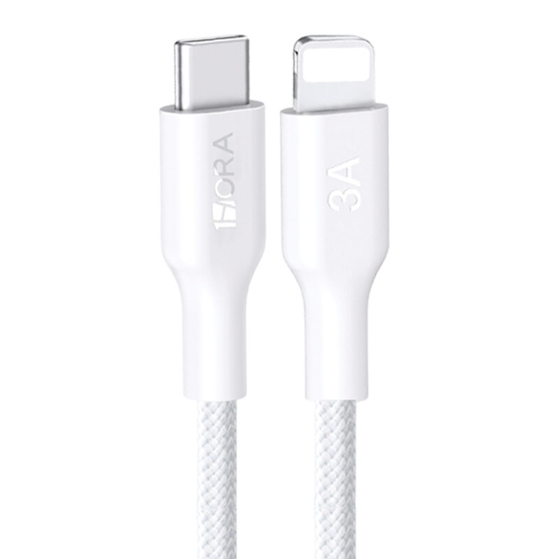 Cabo USB-C para Lightning 1Hora 1 Metro Branco