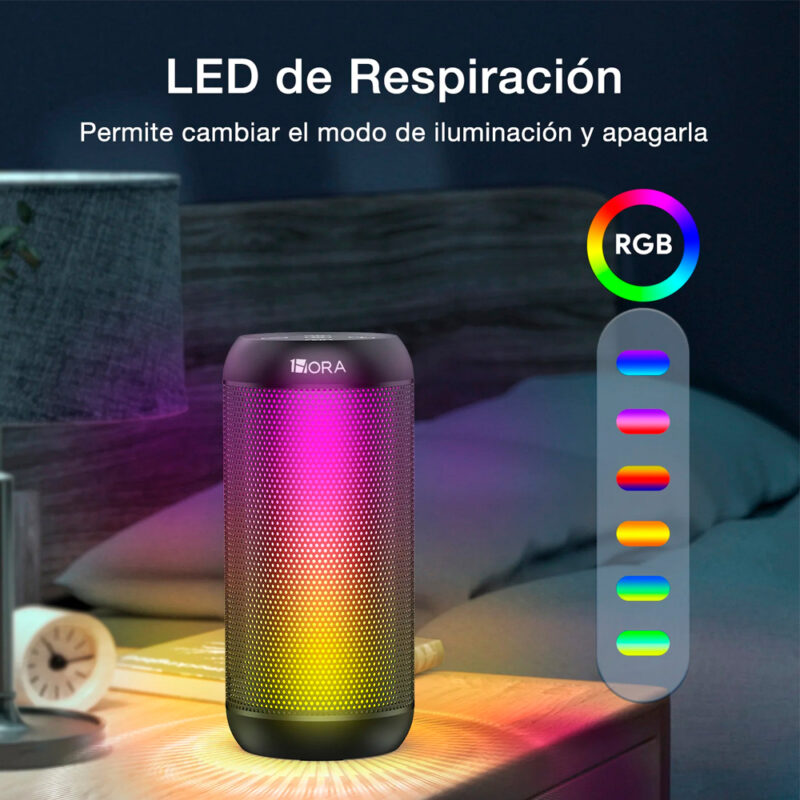 Caixa de Som 1Hora Bluetooth Portátil Preta