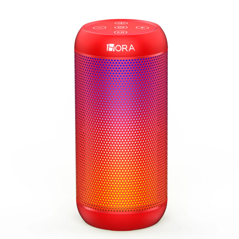 Caixa de Som 1Hora Bluetooth Portátil Vermelha