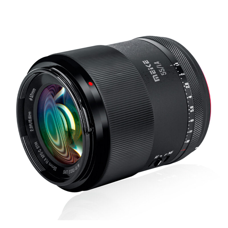 Lente Meike 55mm f/1.4 para Sony E, APS-C, Autofocus Rápido e Silencioso