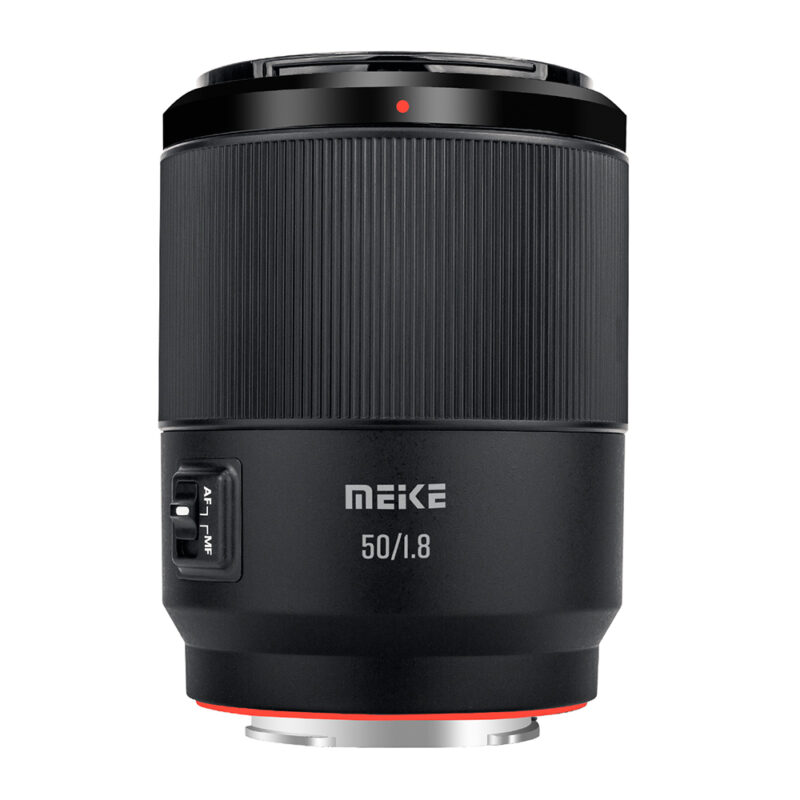 Lente Meike 50mm f/1.8 para Sony E, Full-Frame, Autofocus Rápido e Silencioso