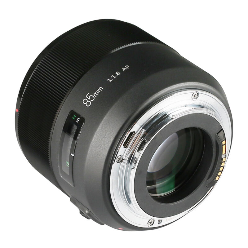 Lente Meike 85mm f/1.8 STM para Canon EF Preta, Autofoco Rápido