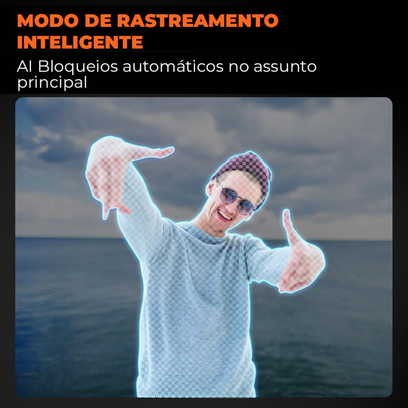 Câmera de Ação 360° PanoX V3 Core Max 360° Preta