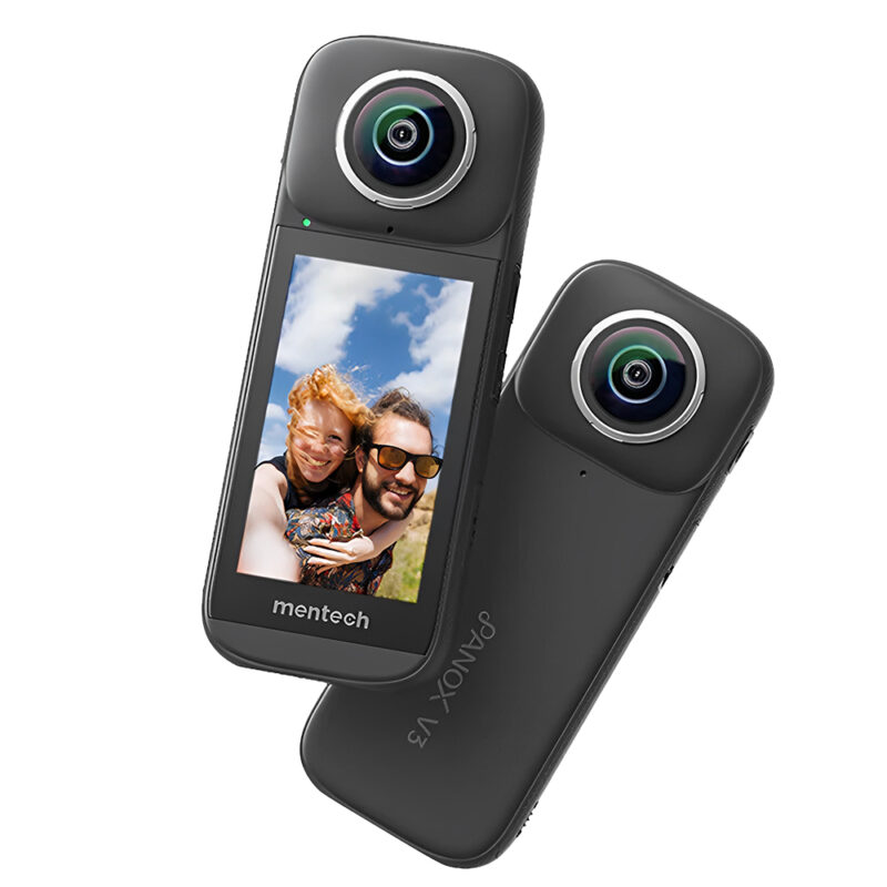 Câmera de Ação 360° PanoX V3 Core Max 360° Preta