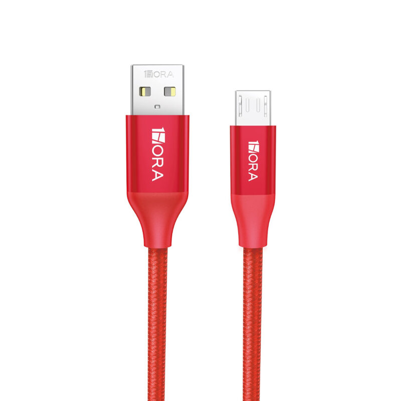 Cabo Micro USB para USB-A 1 Metro 2.4A Carregamento Rápido