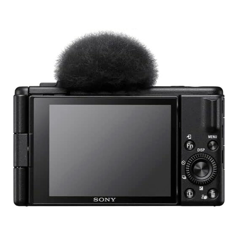Câmera Fotográfica Sony ZV-1F para Vlogs, Sensor de 1", Tela LCD Rebatível