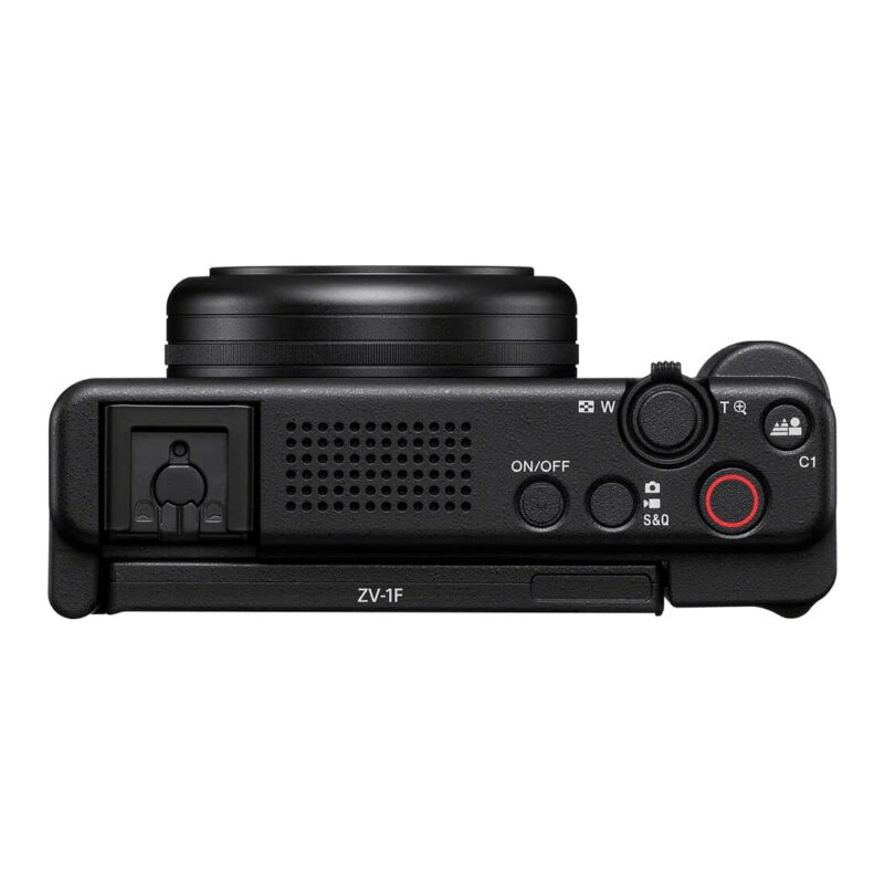 Câmera Fotográfica Sony ZV-1F para Vlogs, Sensor de 1", Tela LCD Rebatível