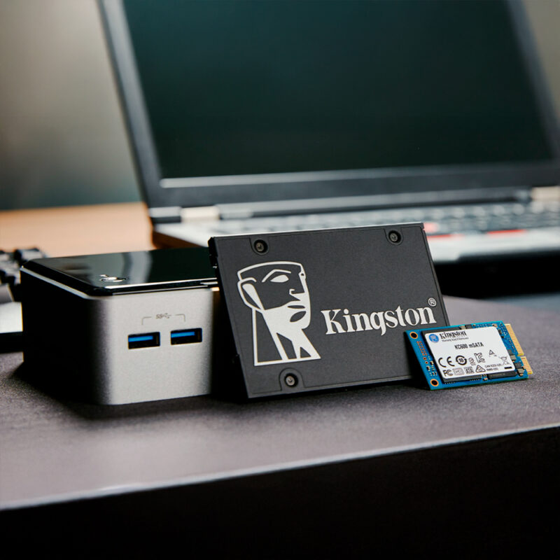 SSD Kingston KC600 1024GB, SATA III 2.5", Leitura de até 550MB/s