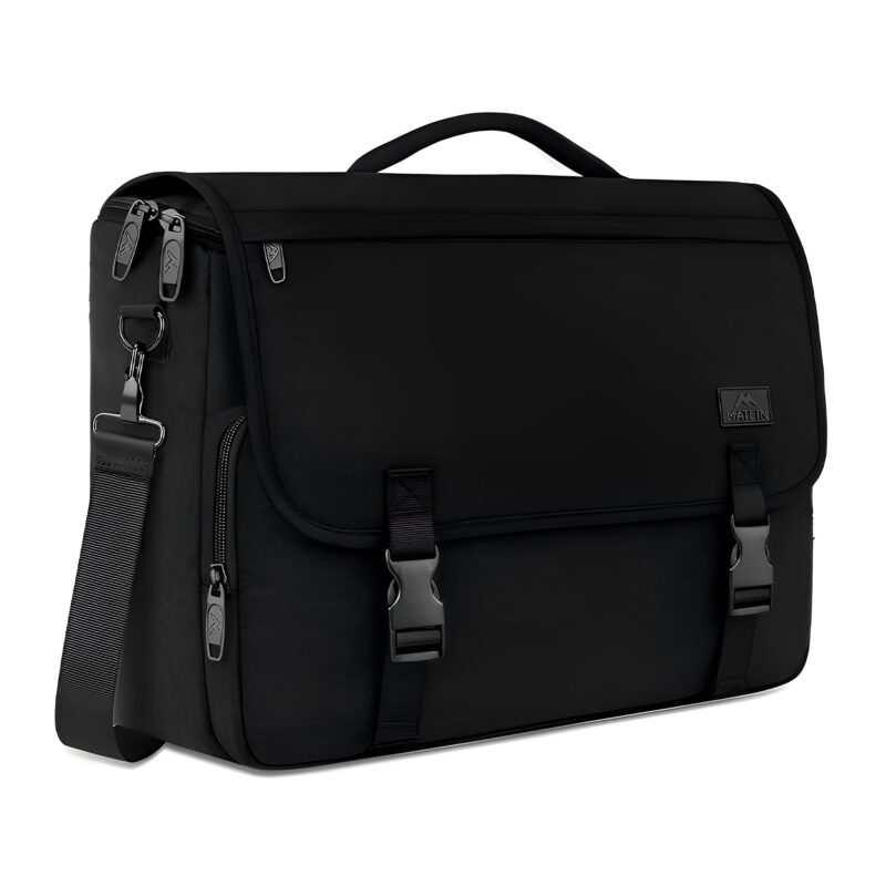 Bolsa Transversal Mensageiro Matein Bolso Laptop Preta