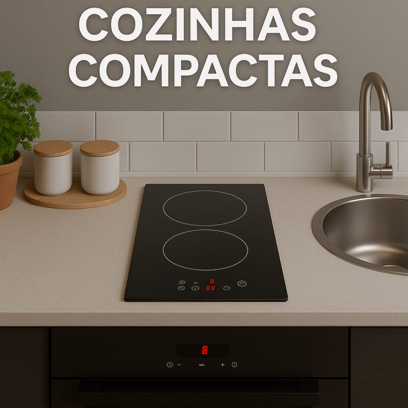 Cooktop Fogão Elétrico Kitchenstar 2Bocas 220-240V Preto