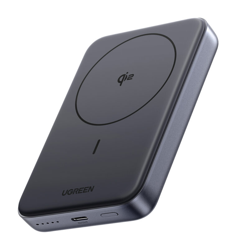 Power Bank Carregador Portátil Ugreen 10000mAh 15W Cinza