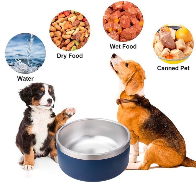 Tigela Comedouro para Cães Life NT-11 16oz para Pet Azul