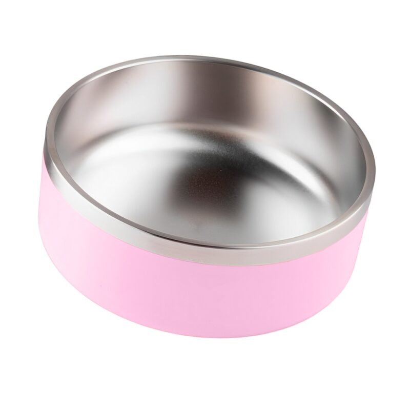 Tigela Comedouro para Cães Life NT-11 16oz para Pet Rosa