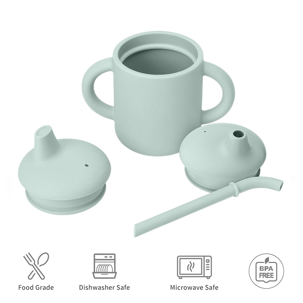 Copo de Silicone Life NT-2 120ml para Criança/Bebê Verde