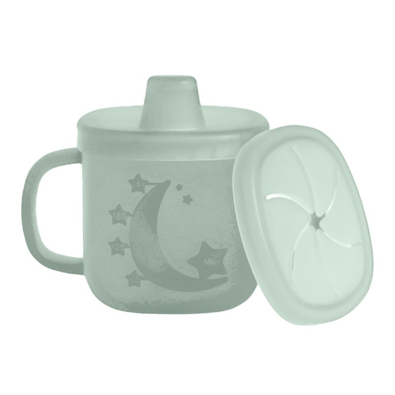 Copo de Silicone Alça Dupla Life NT-3 Criança/Bebê Verde