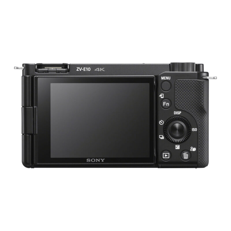Câmera Digital Sony ZVE10 Mirrorless Lente 16-50mm Preta