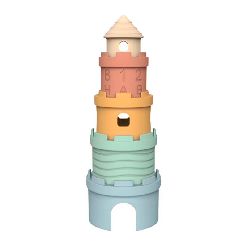 Castelo de Blocos Life NT-6 Brinquedo Educativo Empilhar