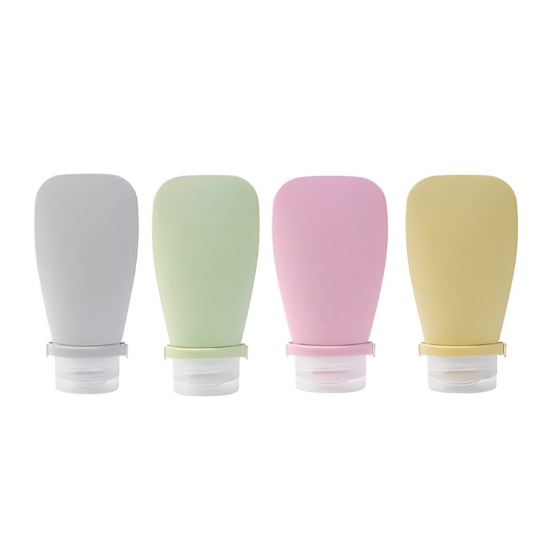 Garrafa Vazia Silicone Life NT-8 90ml Viagens 4 unidades