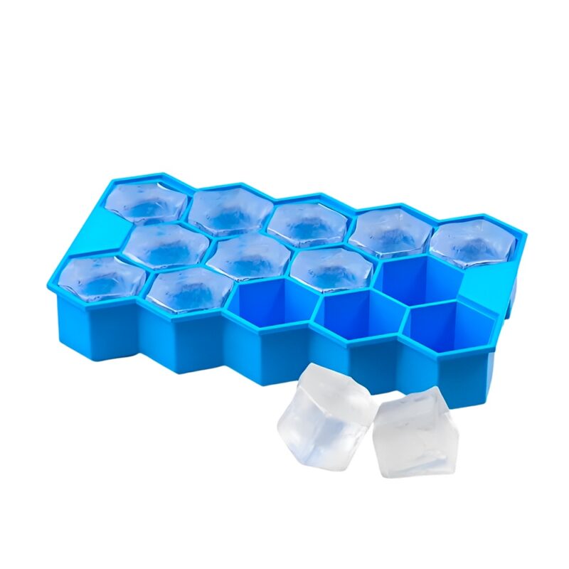 Forma Gelo Silicone Life NT-9 Formato Colmeia 14 Furos