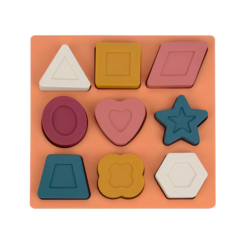 Quebra Cabeça de Silicone Life NT-18 Brinquedo Educativo