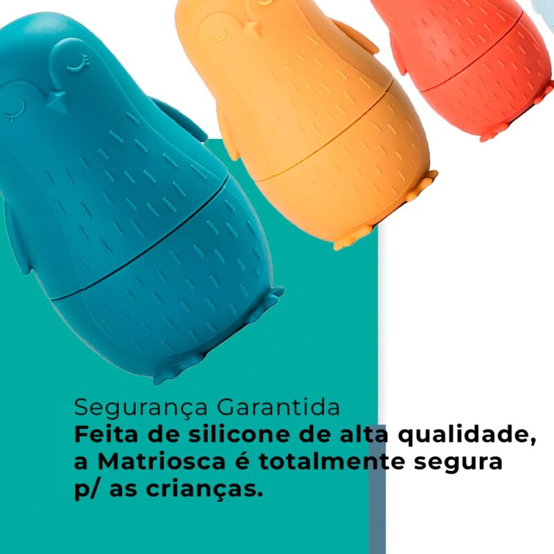 Matriosca de Silicone Life Nt-20 Brinquedos de Encaixe