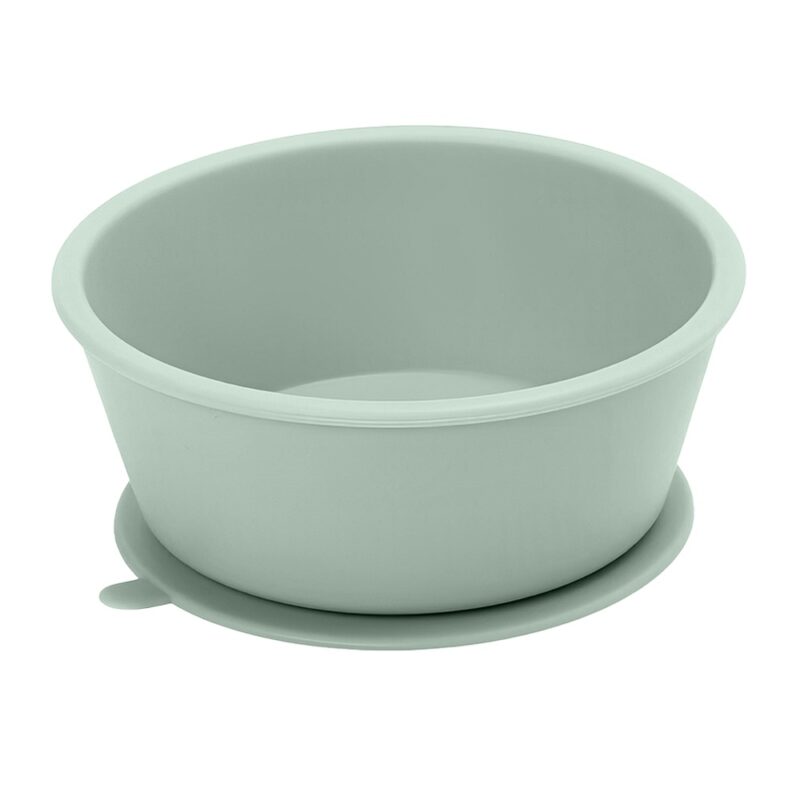 Tigela de Silicone Life NT-26 Redonda p/Bebê Verde