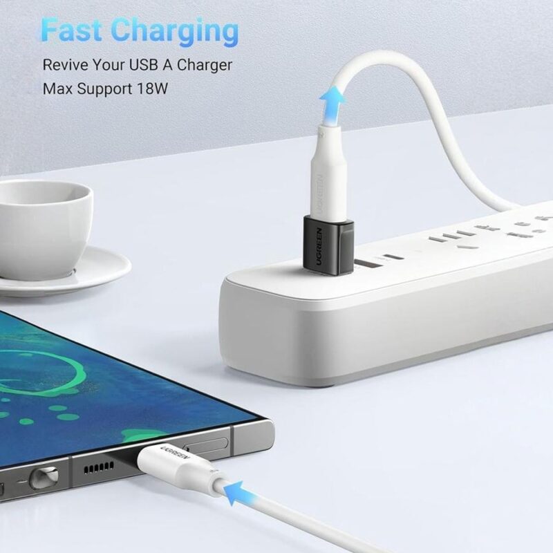 Adaptador Usb A p/Usb C Ugreen 10Gbps Pcacote 2un Preto