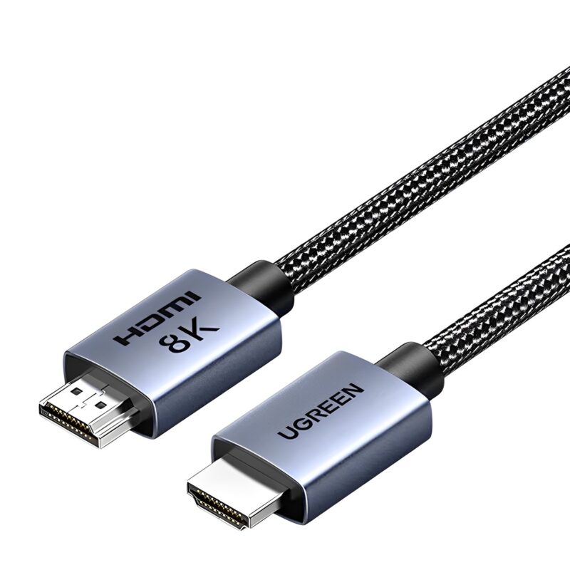 Cabo Hdmi 2.1 Ugreen Macho/Macho 8K60Hz 2Metros Cinza