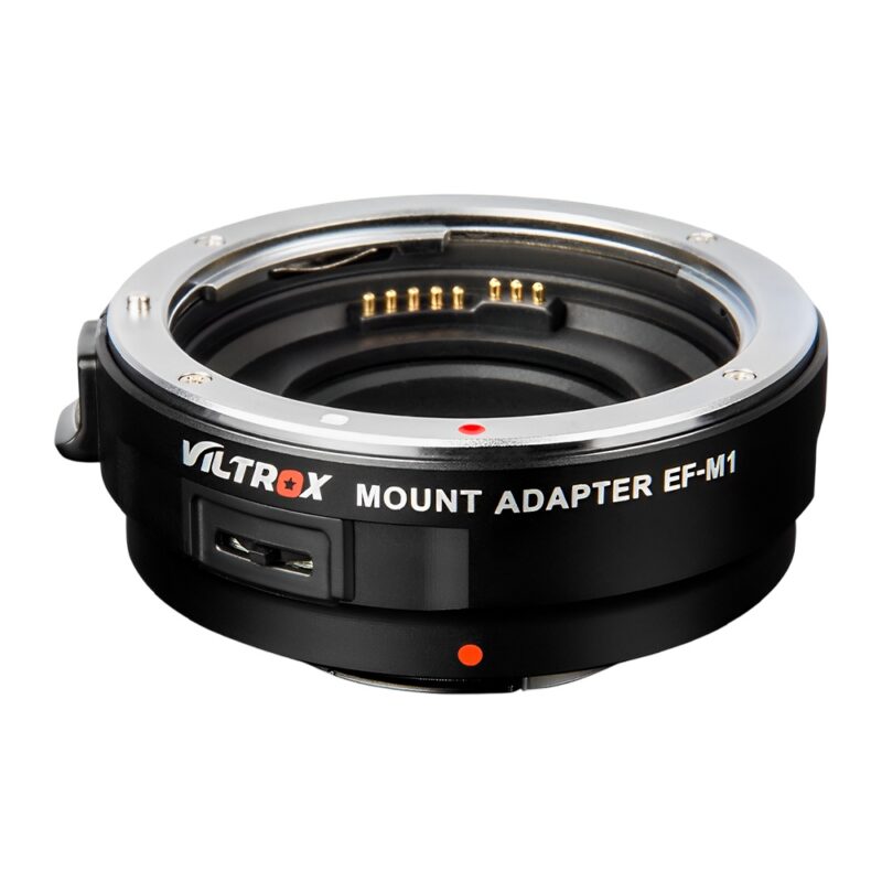 Adaptador de Montagem Lente Viltrox Ef-m1 p/Câmera Preto