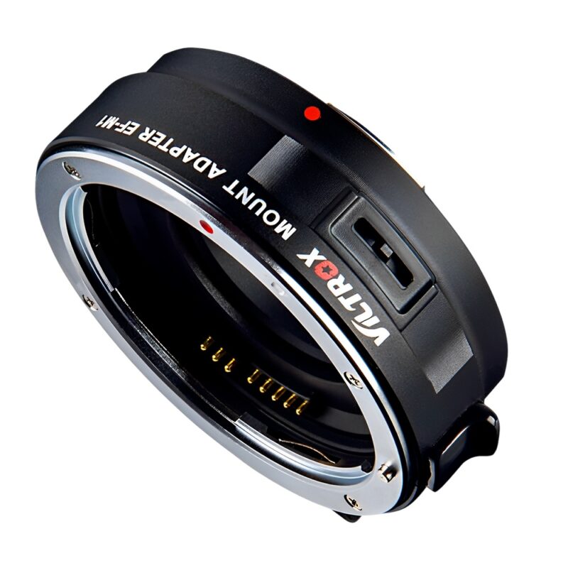 Adaptador de Montagem Lente Viltrox Ef-m1 p/Câmera Preto