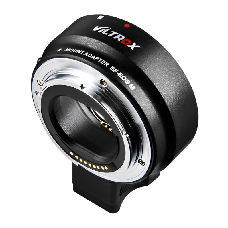 Adaptador Montagem Lente Viltrox EF-EOS M p/Câmera Preto