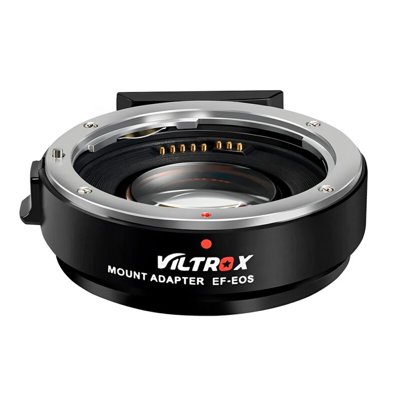 Adaptador Montagem Lente Viltrox EF-EOS M p/Câmera Preto