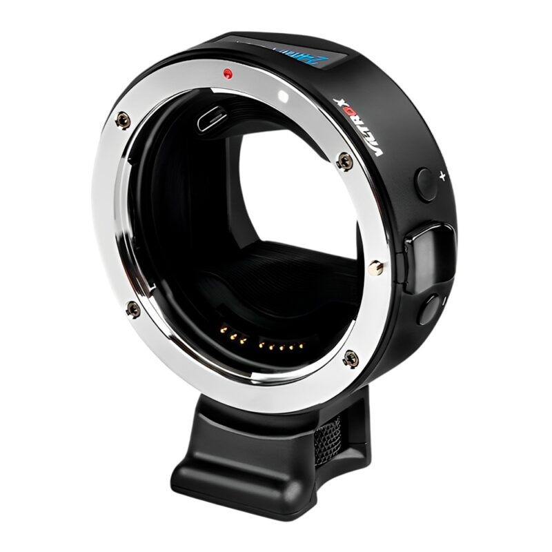 Adaptador Montagem Lente Viltorx EF-E5 p/Câmera Preto