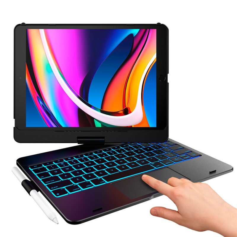 Capa Teclado Type Case para iPad 10.2 e 10.5 pol. Preta