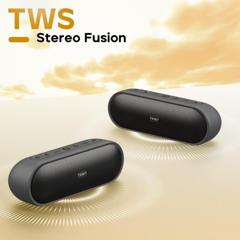 Caixa Som Alto-Falante Tribit XSound Plus 2 BT 5.3 Preto