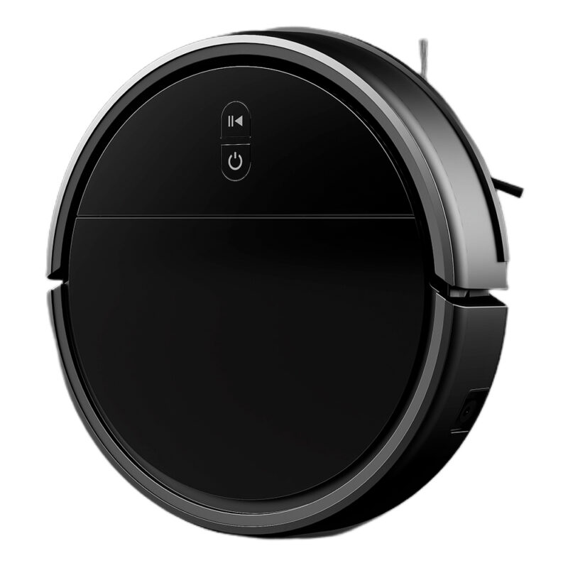 LIFE Robô Aspirador de Pó Inteligente Robot Vacuum Preto