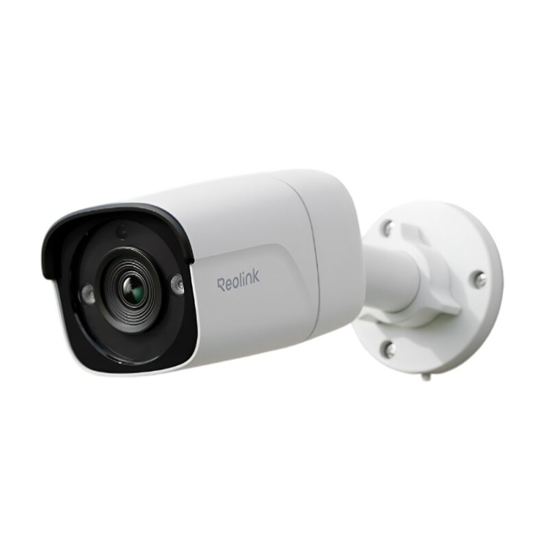 Câmera IP Segurança Reolink 5MP Detecção Pessoa/Veículo Branca