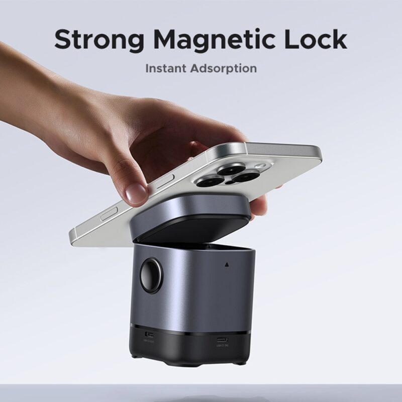 Carregador Magnético Sem Fio Ugreen 2in1 Máx. 15W Preto