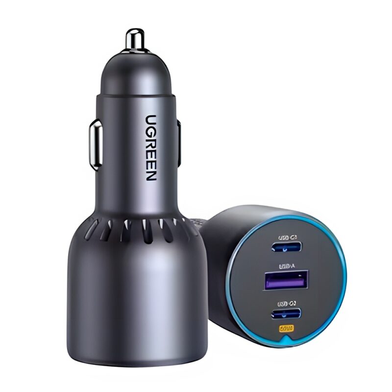 Carregador Veicular Ugreen Usb C/A PD 75W Preto