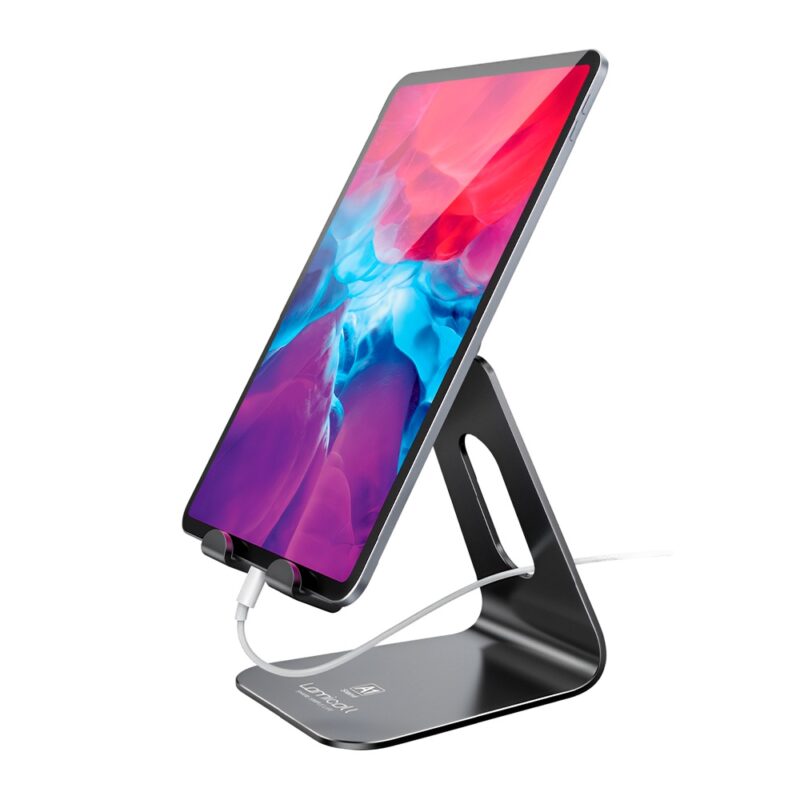 Suporte pra Tablet Lamicall Suporte Mesa Ajustável Preto
