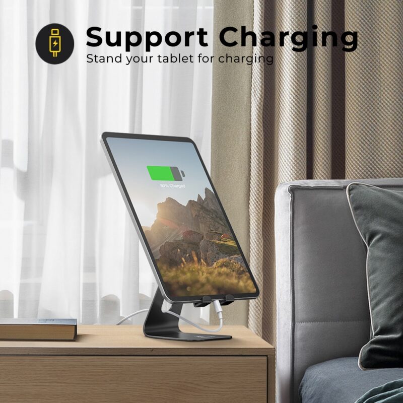 Suporte pra Tablet Lamicall Suporte Mesa Ajustável Preto
