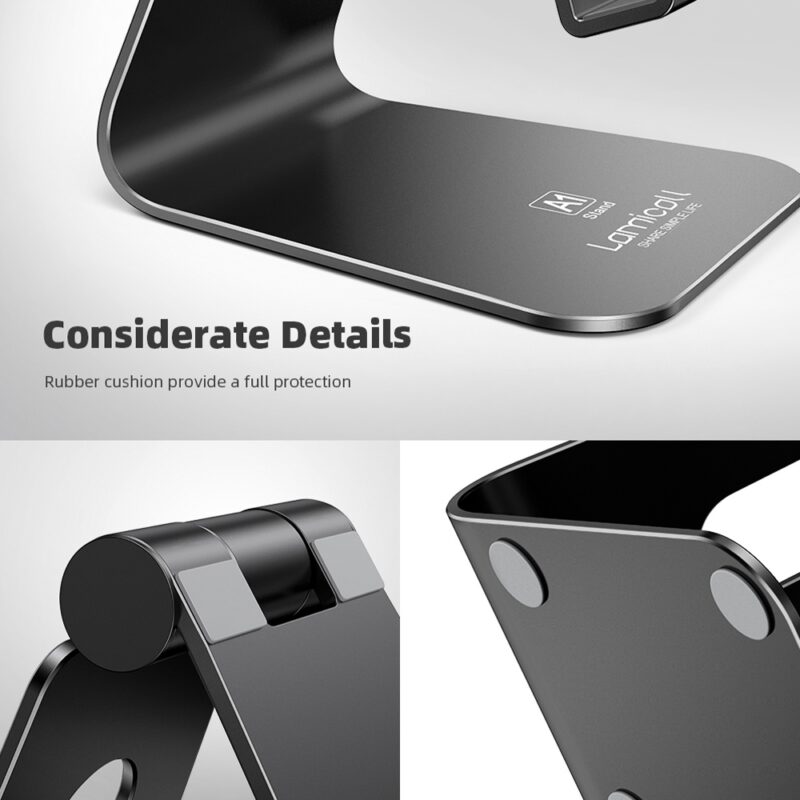 Suporte pra Tablet Lamicall Suporte Mesa Ajustável Preto
