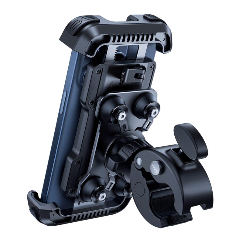 Suporte de Telefone Lamicall p/Guidão Motocicleta Preto